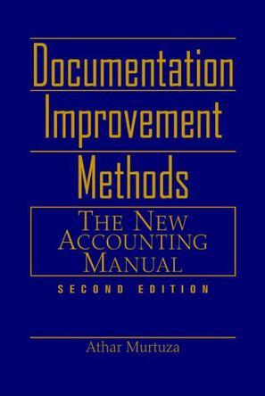 Documentation improvement methods：the new accounting manual