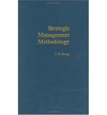 Strategic management methodology：generally accepted principles for practitioners