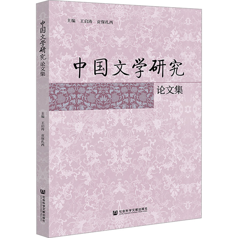 中国文学研究论文集 中国现当代文学理论