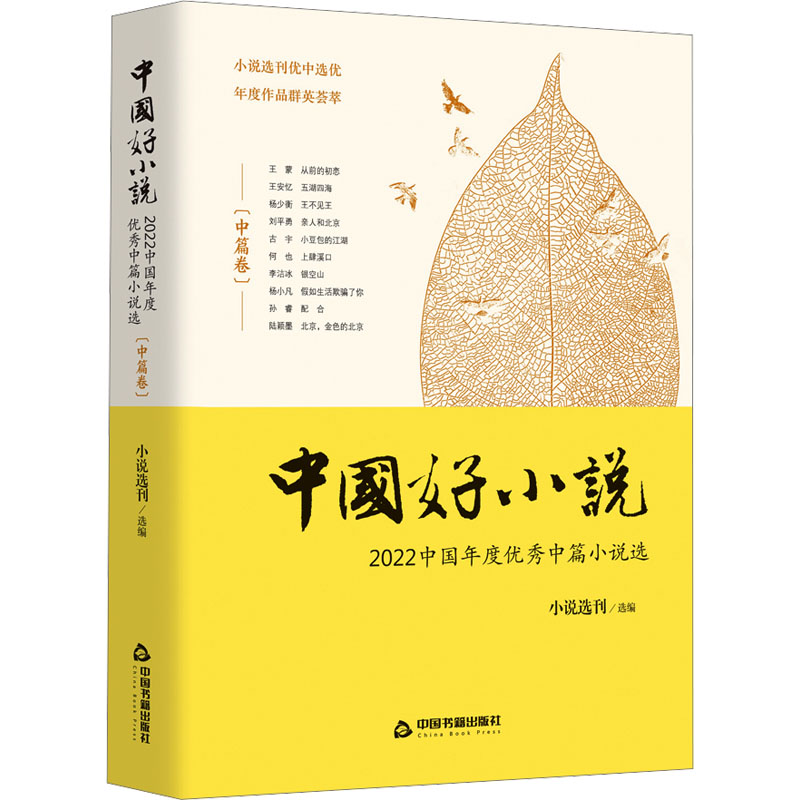 中国好小说 中篇卷 2022中国年度优秀中篇小说选 中国现当代文学