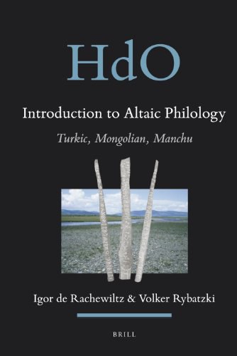 Introduction to Altaic philology : Turkic, Mongolian, Manchu