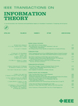 IEEE Transactions on Information Theory