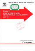 Journal of engineering and technology management