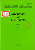 Archives of acoustics