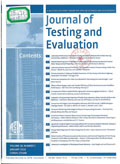 Journal of testing and evaluation