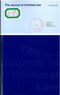 The journal of criminal law