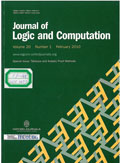 Journal of logic and computation