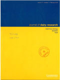 Journal of dairy research
