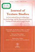 Journal of texture studies