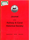 Journal of  the Railway & Canal Historical Society