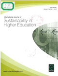 International journal of sustainability in higher education