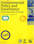 Environmental policy and governance