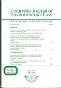 Columbia Journal of Environmental Law