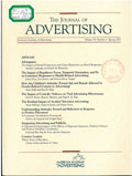 The Journal of Advertising