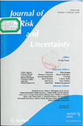 Journal of risk and uncertainty