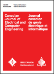 Canadian journal of electrical and computer engineering
