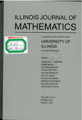 Illinois Journal of Mathematics