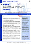 World intellectual property report