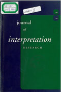 Journal of interpretation research