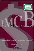Journal of money, credit and banking