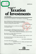 Journal of Taxation of Investments