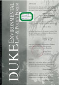 Duke Environmental Law & Policy Forum