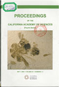 Proceedings of the California Academy of Sciences