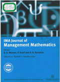 IMA Journal of Management Mathematics