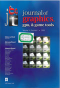 Journal of graphics tools
