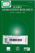 RAIRO Operation Research