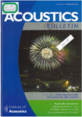 Acoustics bulletin