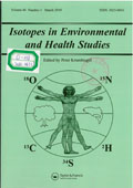 Isotopes in environmental and health studies