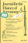 Journal for the History of Astronomy