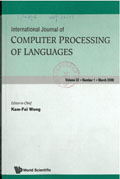 International journal of computer processing of languages
