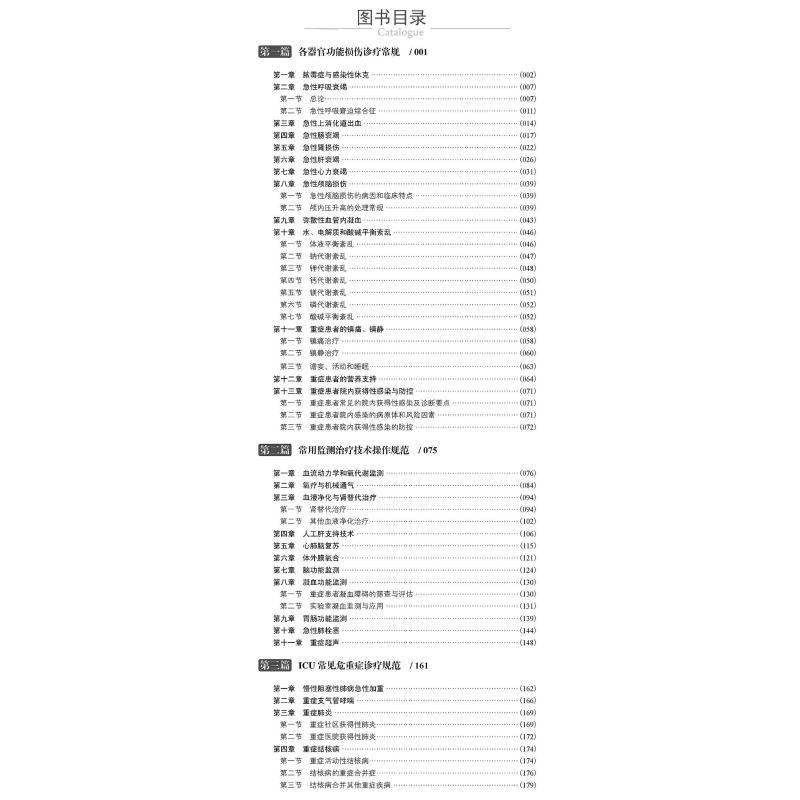 重症医学科诊疗常规：2019年版