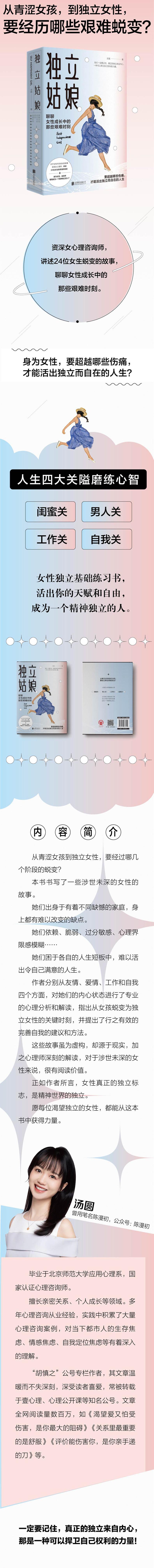 独立姑娘：聊聊女性成长中的那些艰难时刻