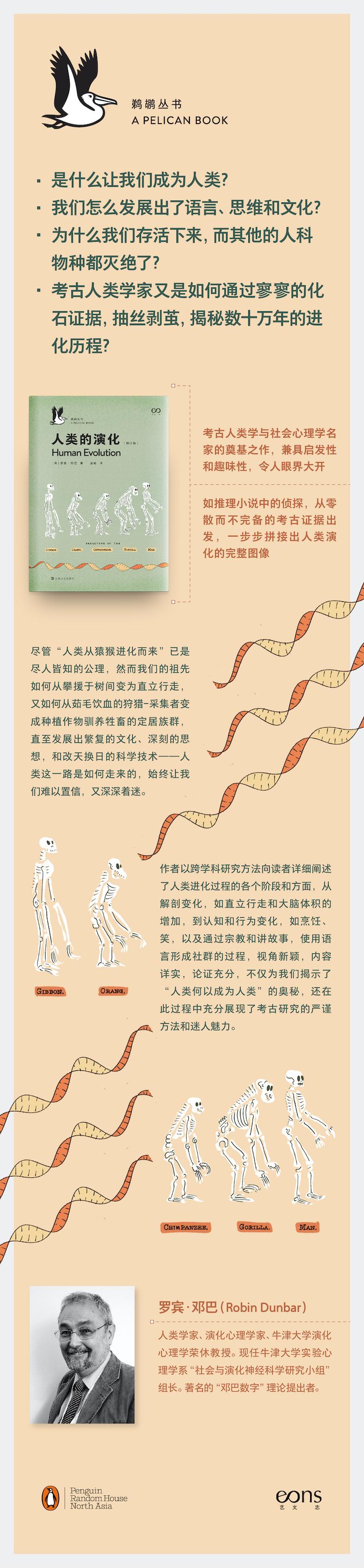 人类的演化(修订版) 社会科学总论、学术