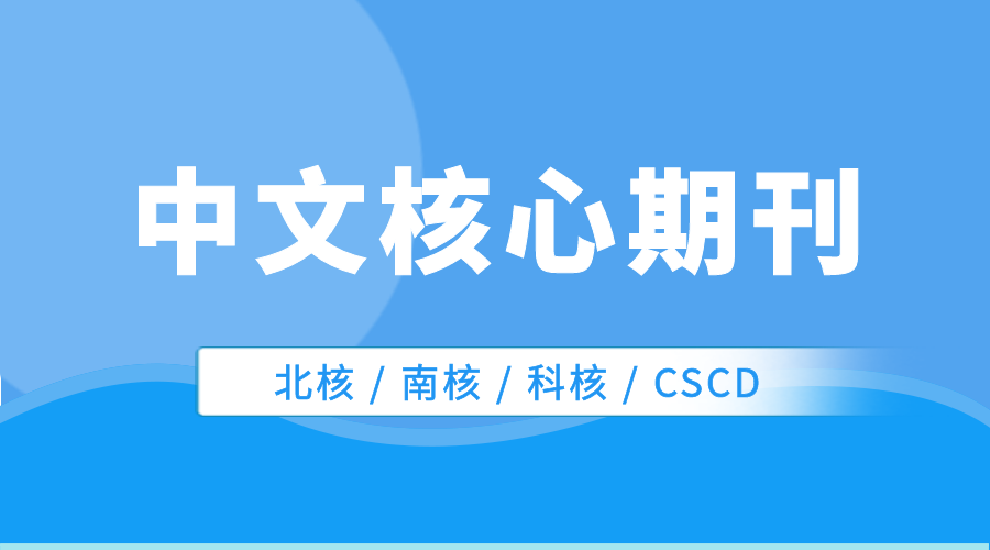 中文核心期刊论文